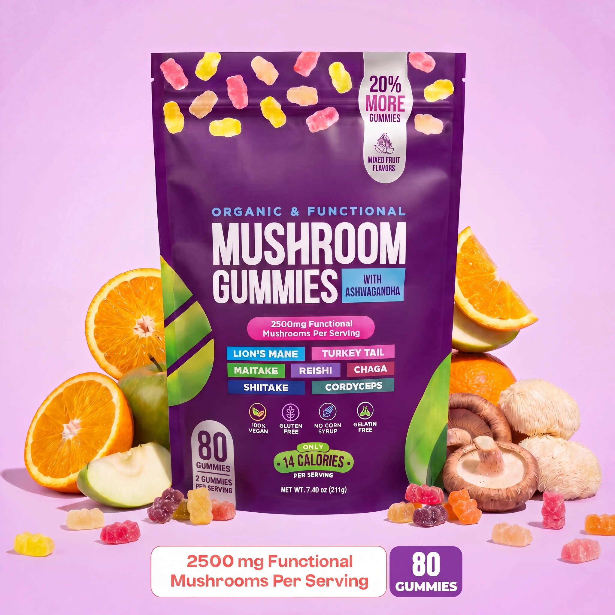Mushroom Menopause Gummies